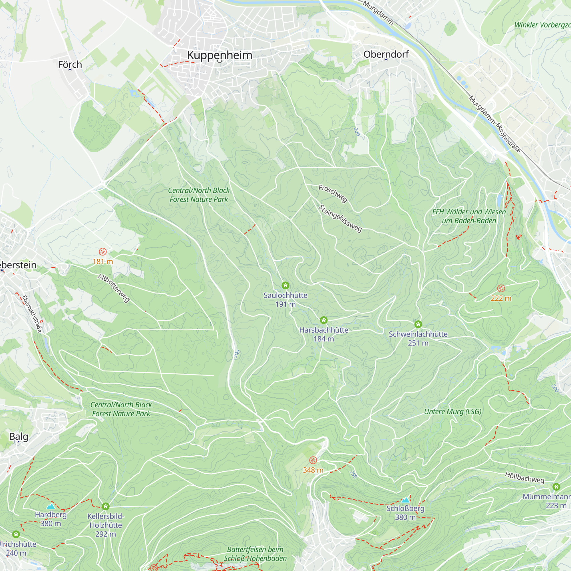 Saulochhütte map