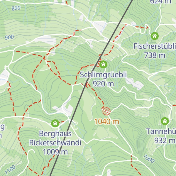 Map of Krienseregg