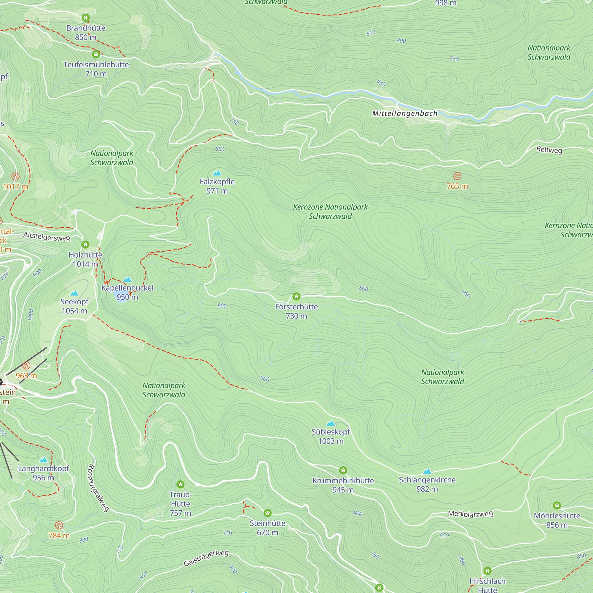 Försterhütte map