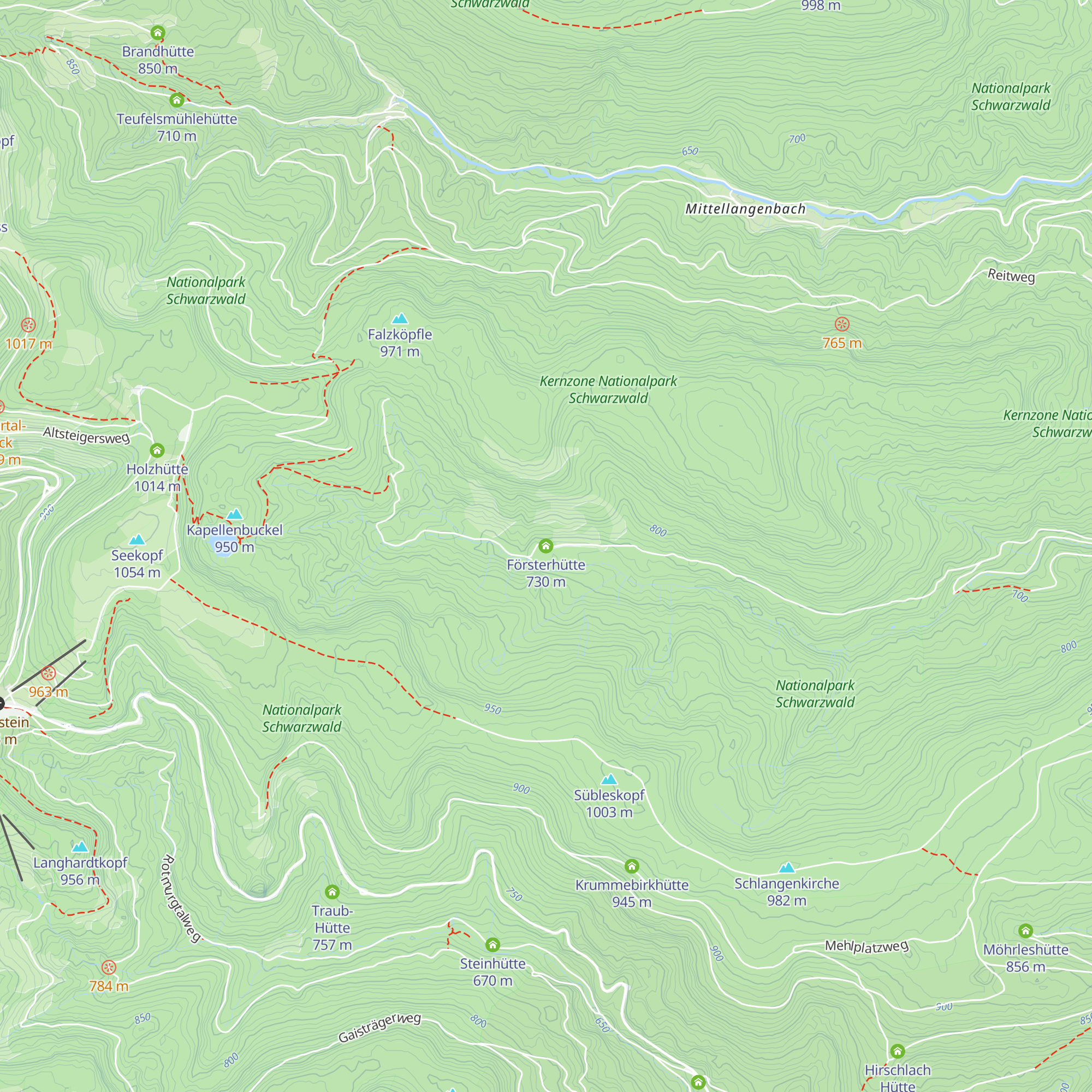 Försterhütte map