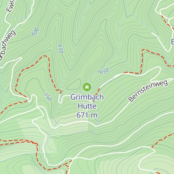 Map of Grimbach Hütte