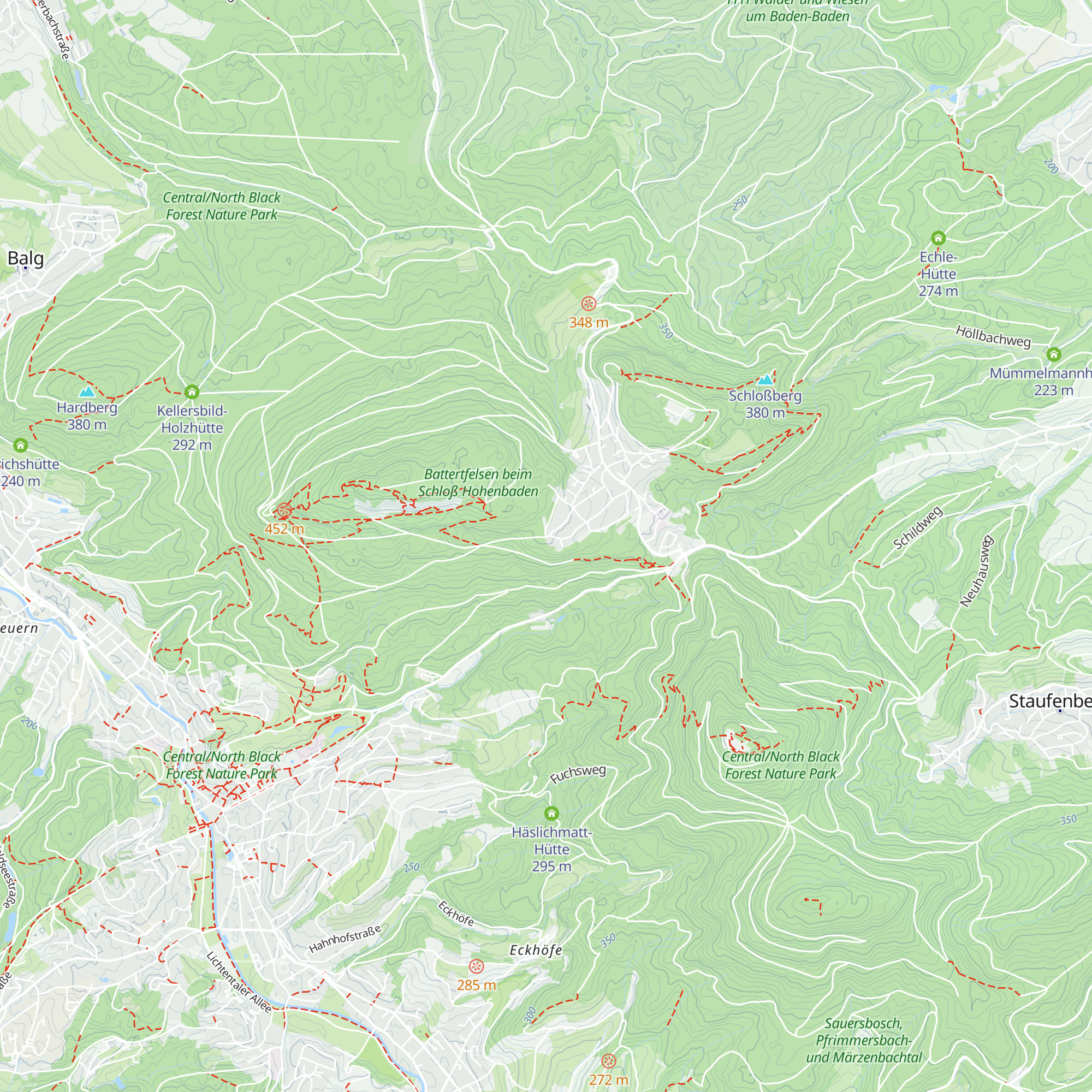 Rebberghütte map