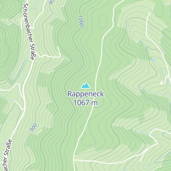 Map of Rappeneck