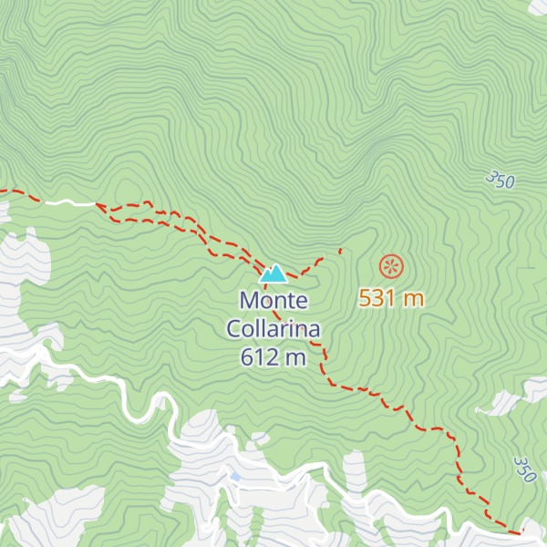 Map of Monte Collarina