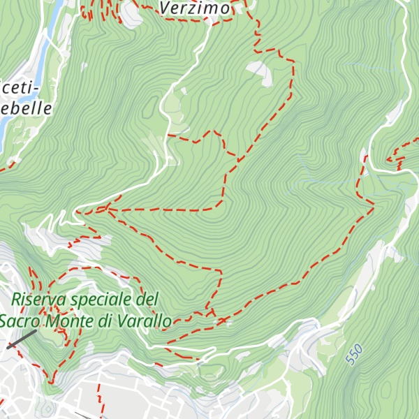 Map of Le Tre Croci