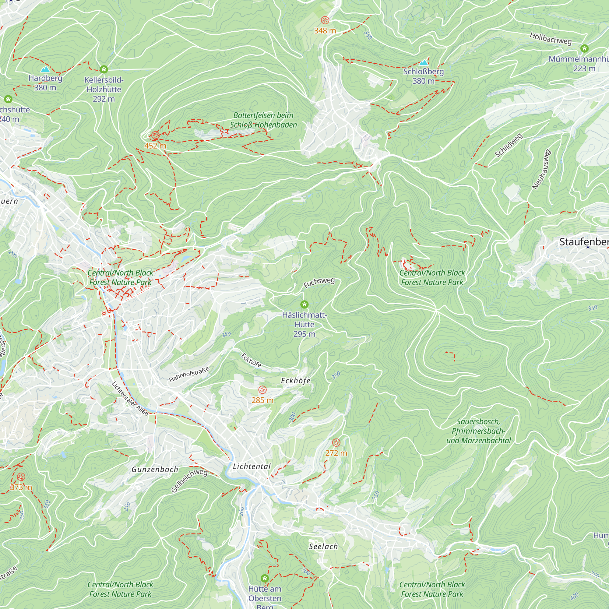 Häslichmatt-Hütte map