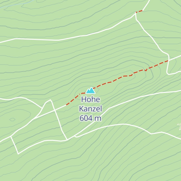 Map of Hohe Kanzel