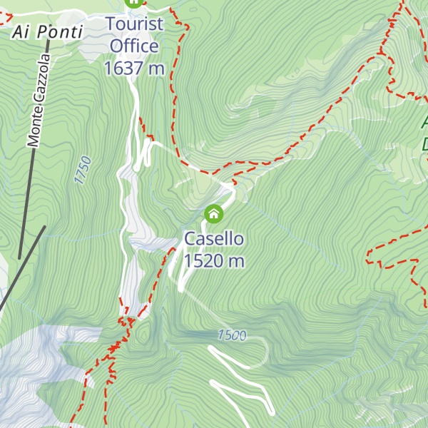 Map of Casello