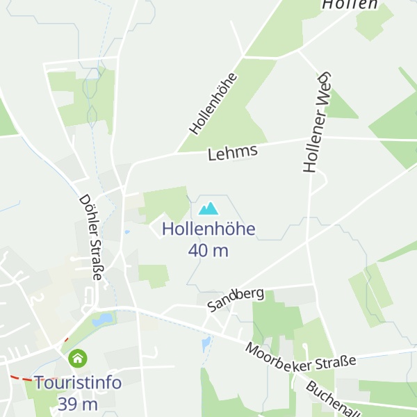 Map of Hollenhöhe