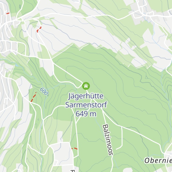Map of Jägerhütte Sarmenstorf