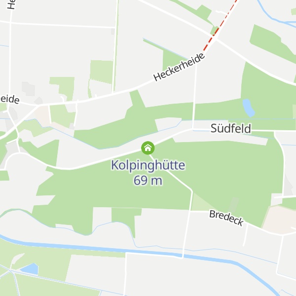 Map of Kolpinghütte