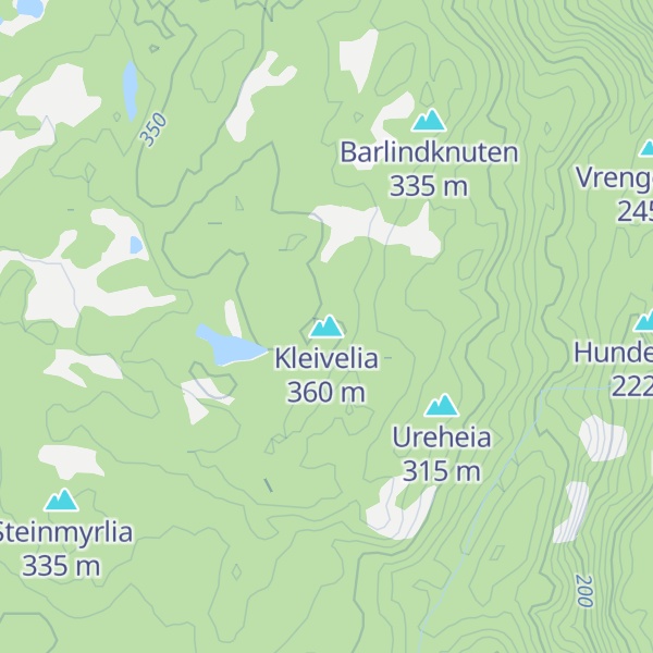 Map of Kleivelia