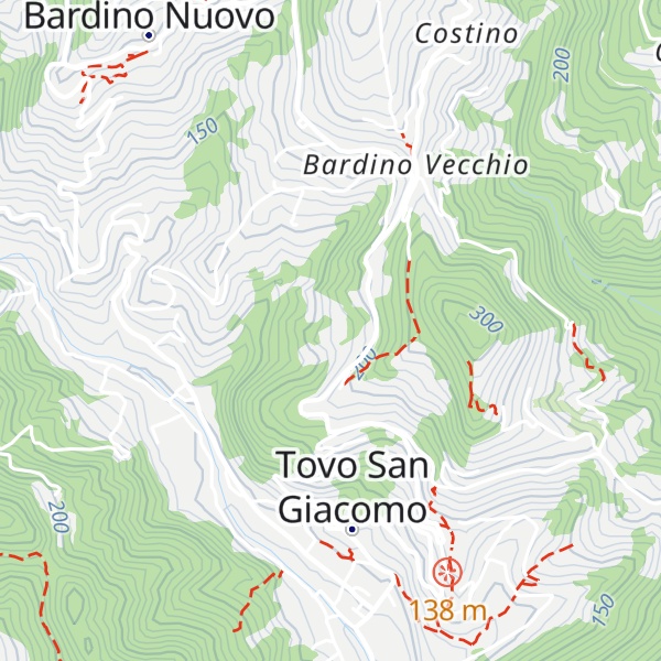 Map of Ex area sportiva Sant'Eligio