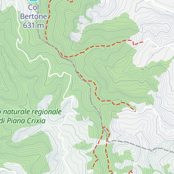 Map of Bric del Rocco