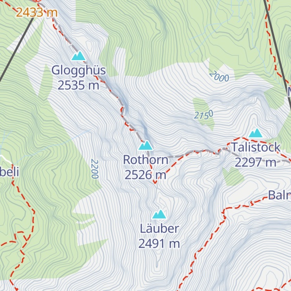 Map of Rothorn