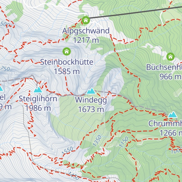 Map of Windegg