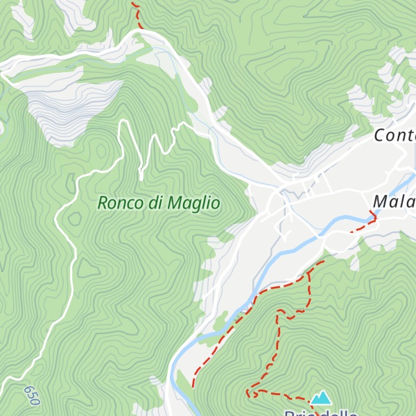Map of Bric Ronchetti