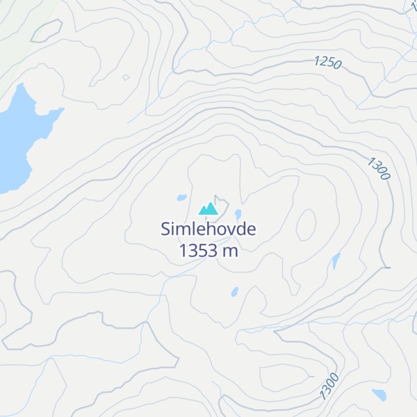 Map of Simlehovde