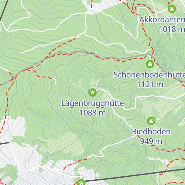 Map of Lägenbrugghütte