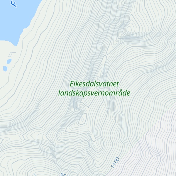 Map of Glennfjellet