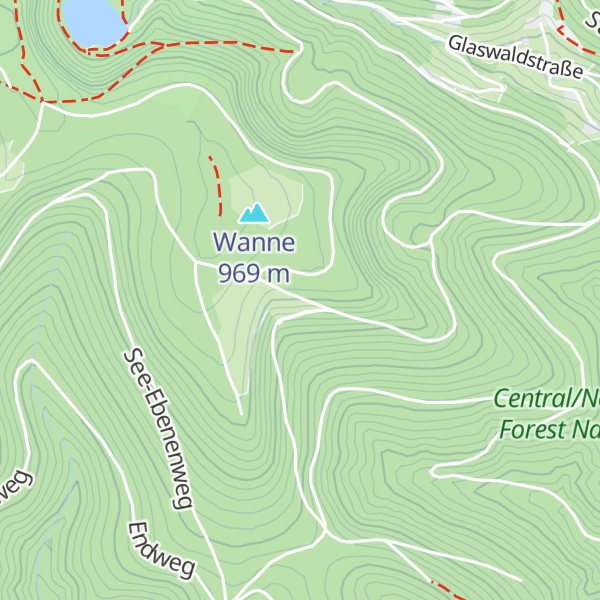 Map of Hirsch-Hütte