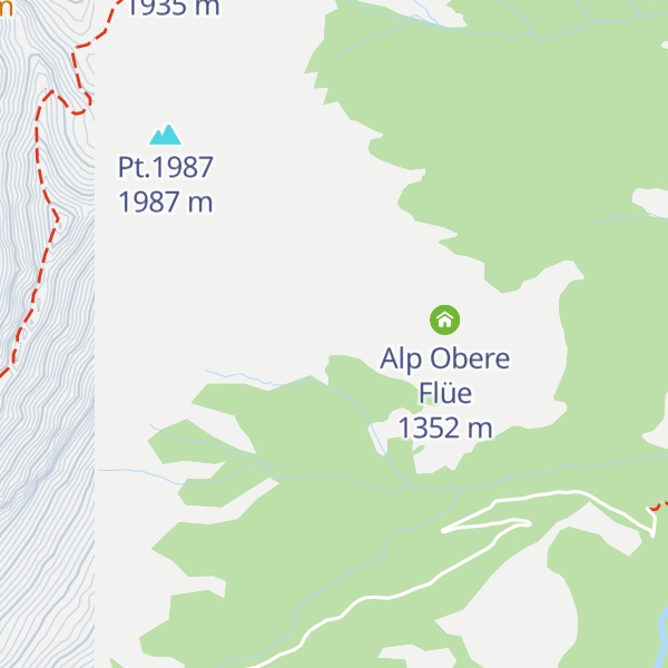Map of Hinterflüe