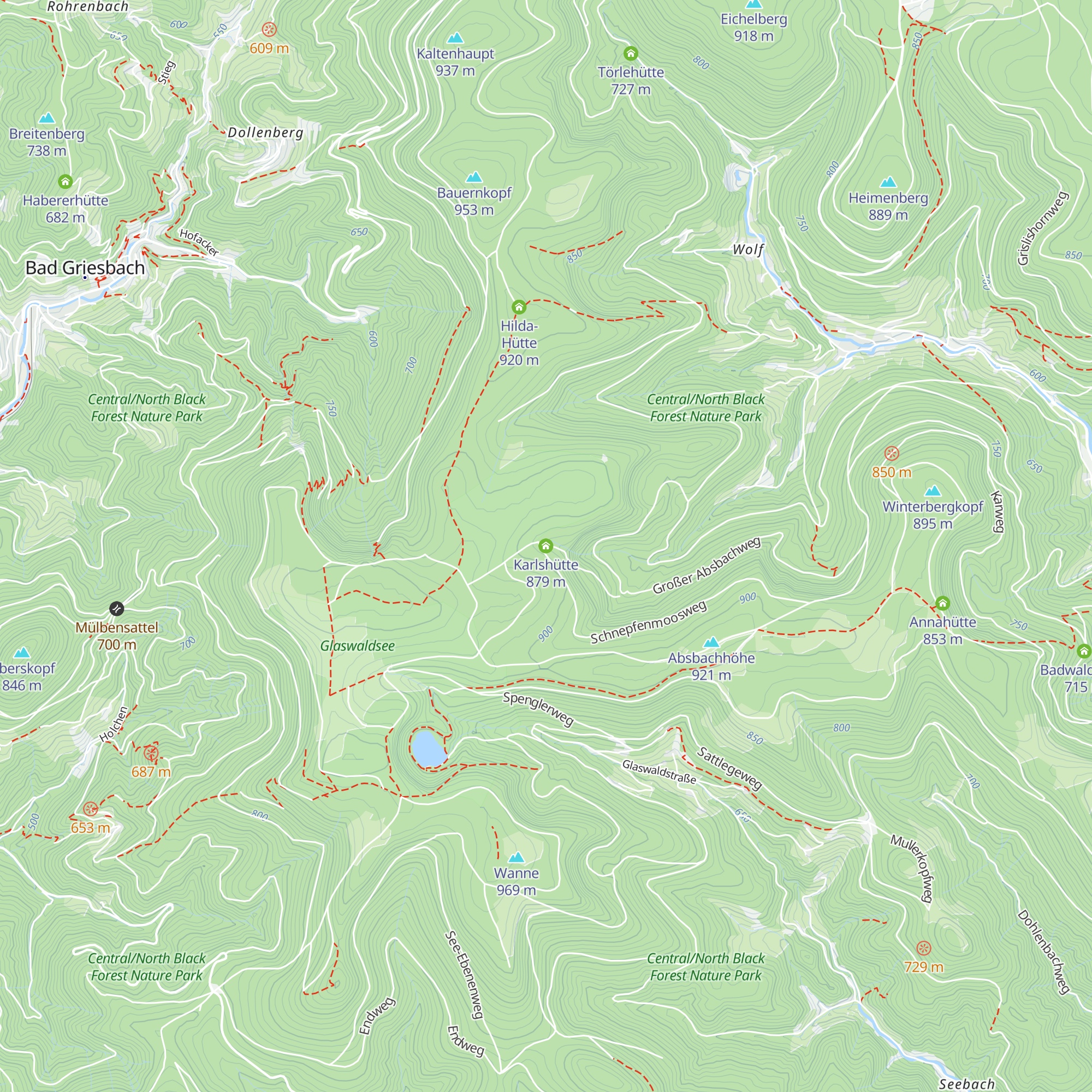Karlshütte map