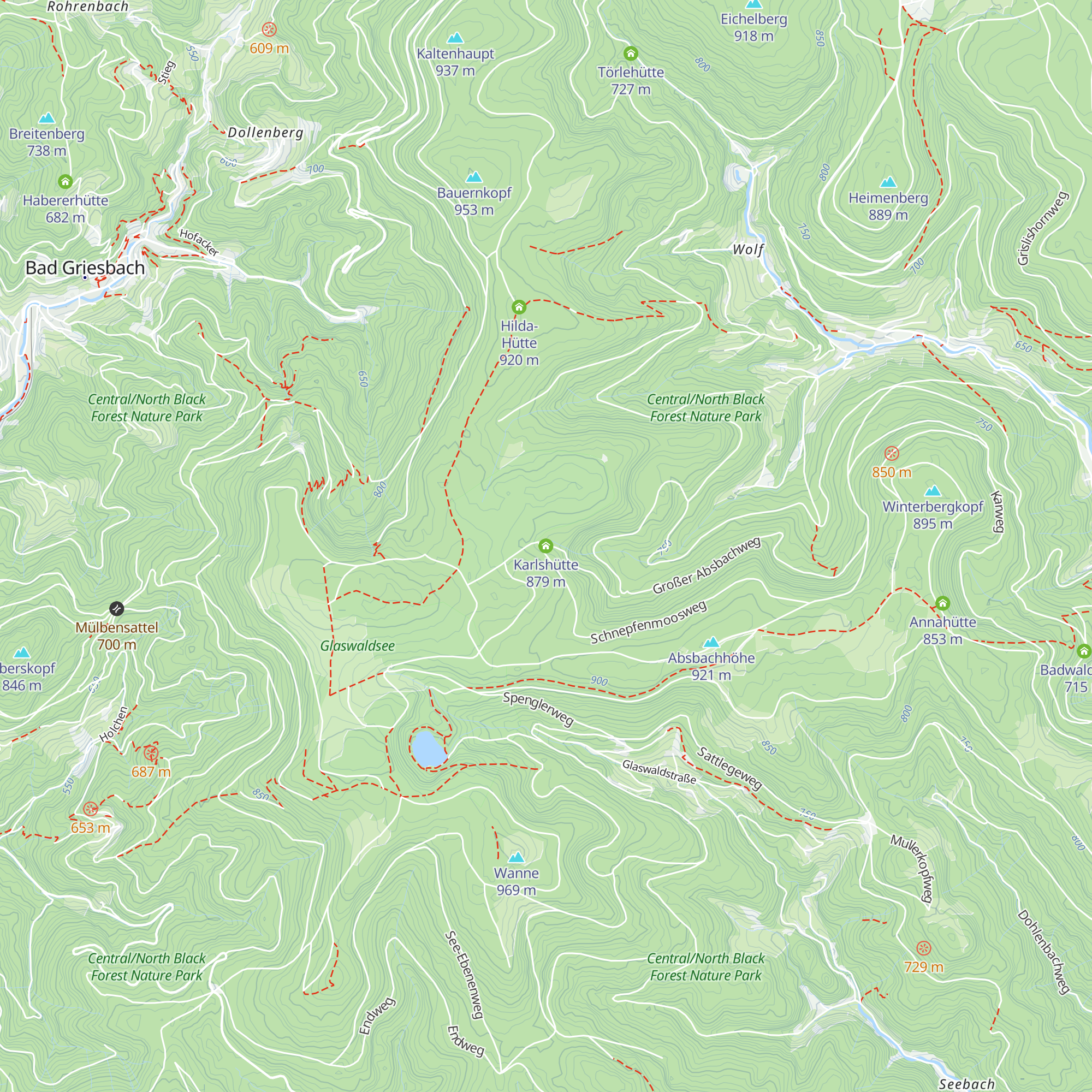 Karlshütte map