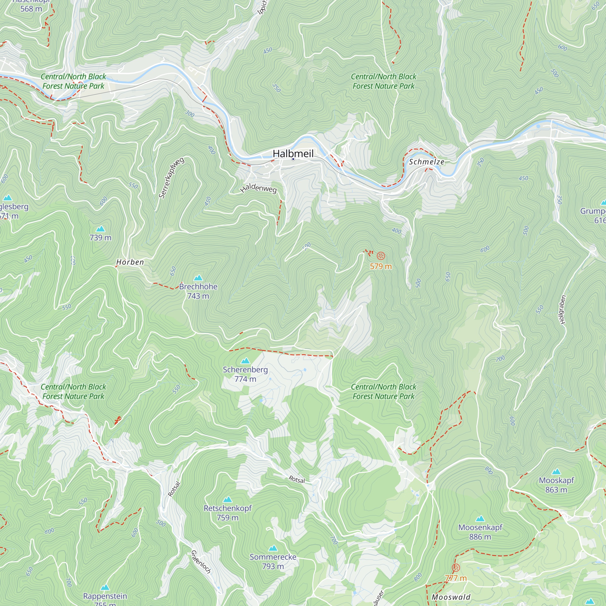 Holzschütte map