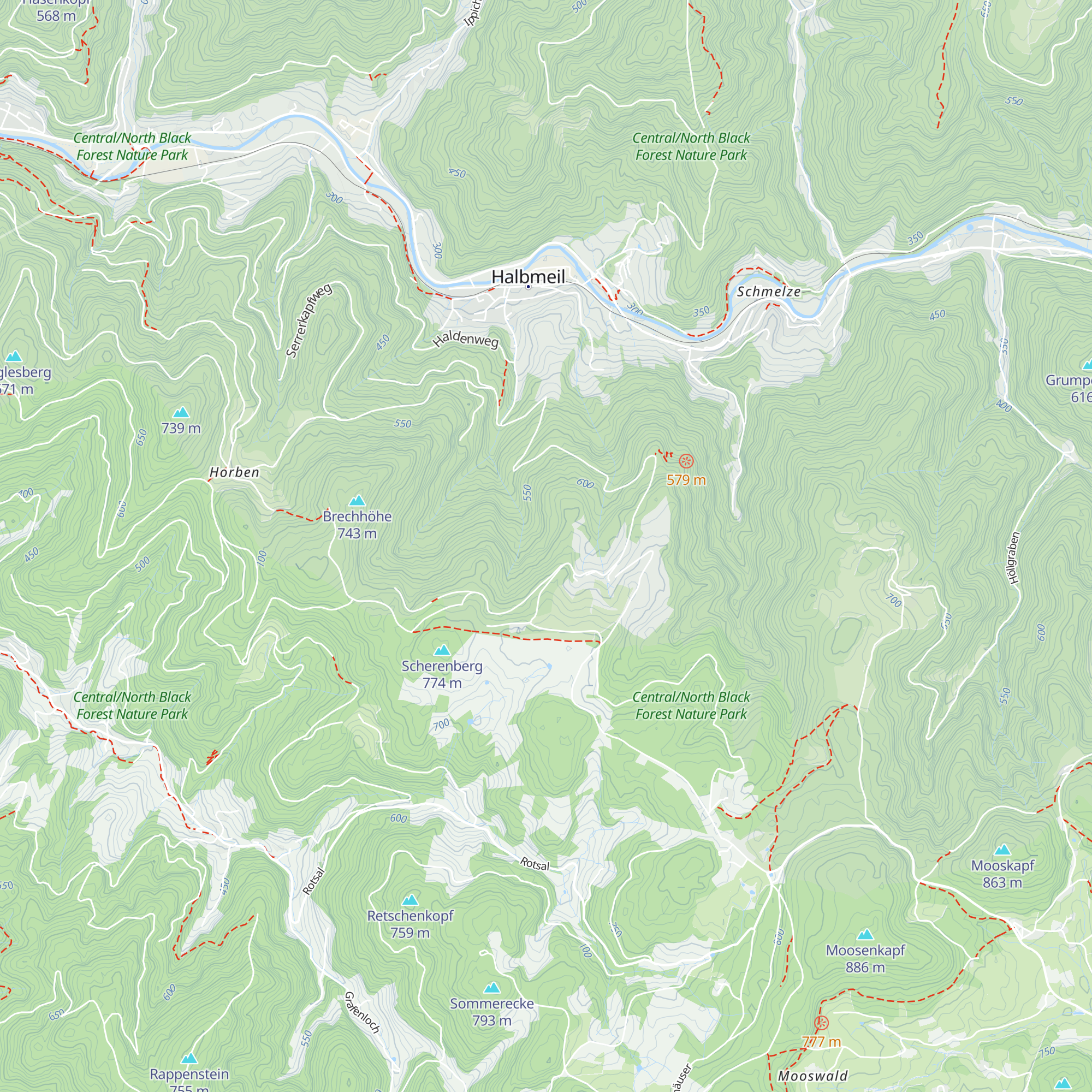 Holzschütte map