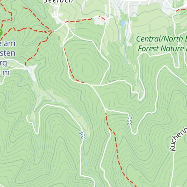 Map of Bußackerhütte