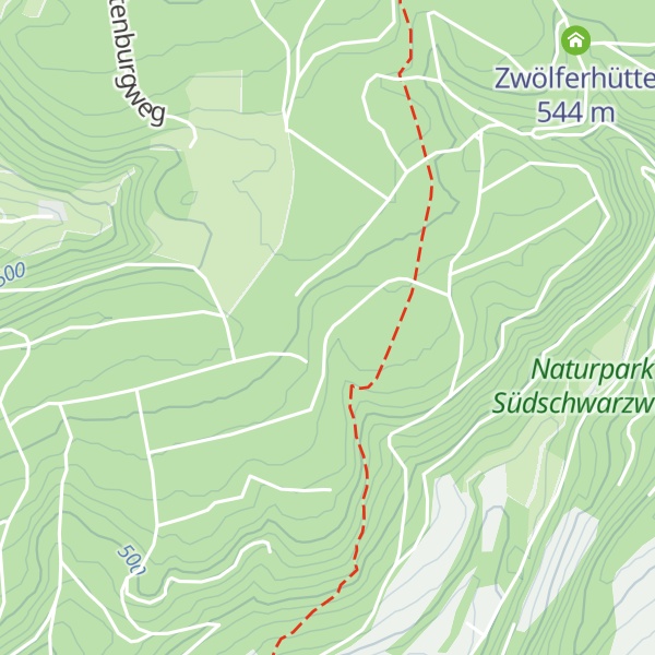 Map of Sechserhütte