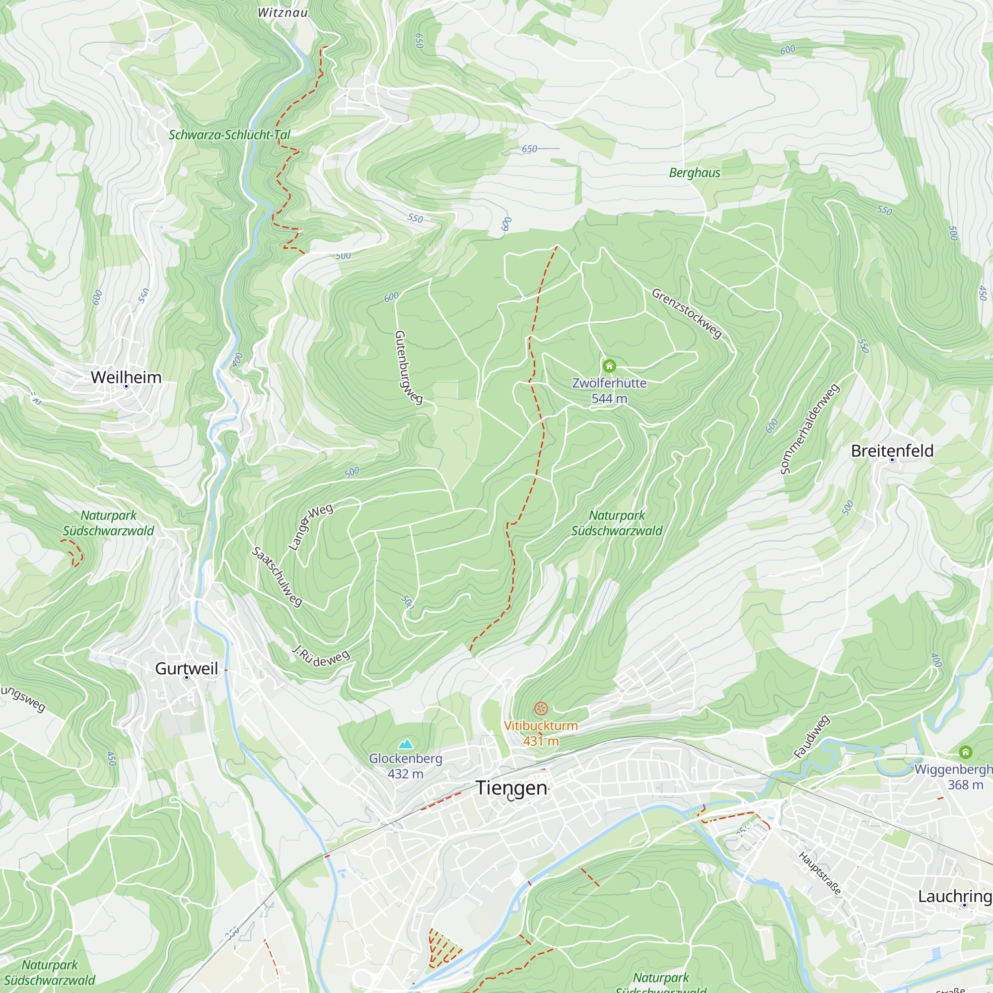Sechserhütte map