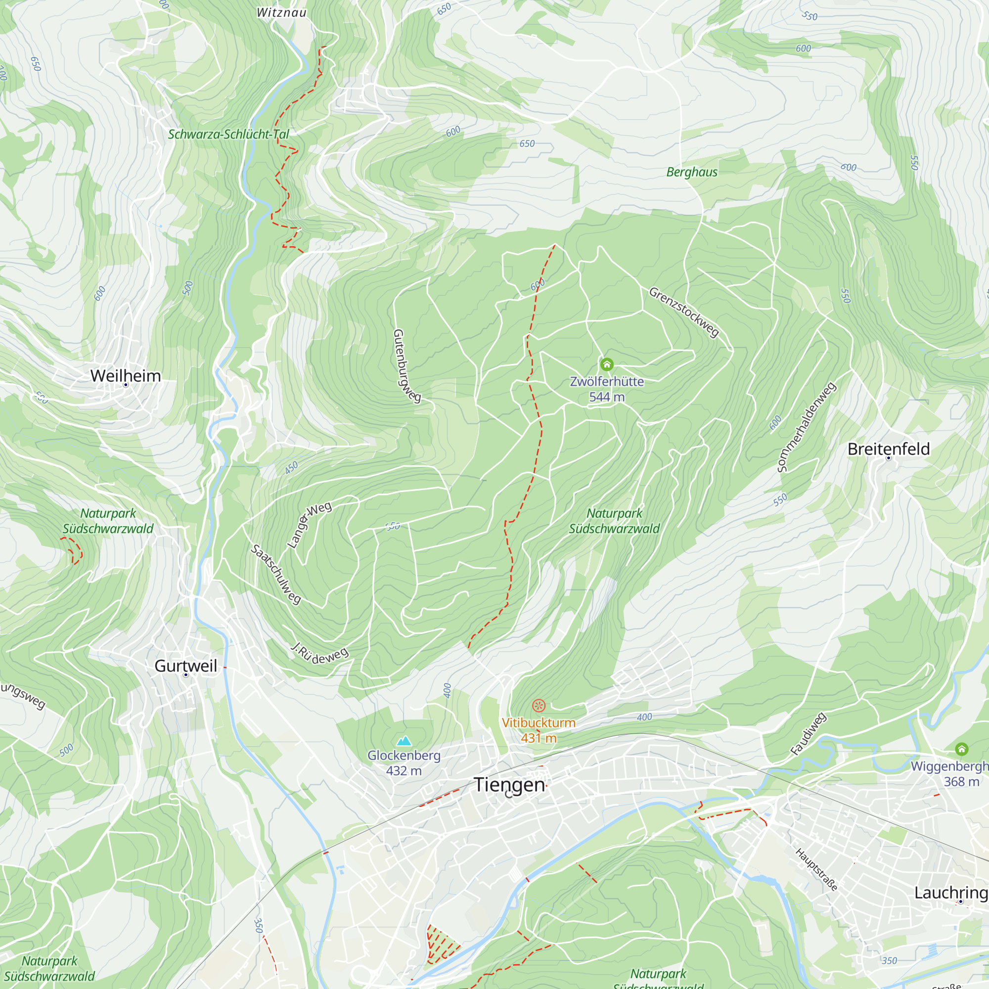 Sechserhütte map