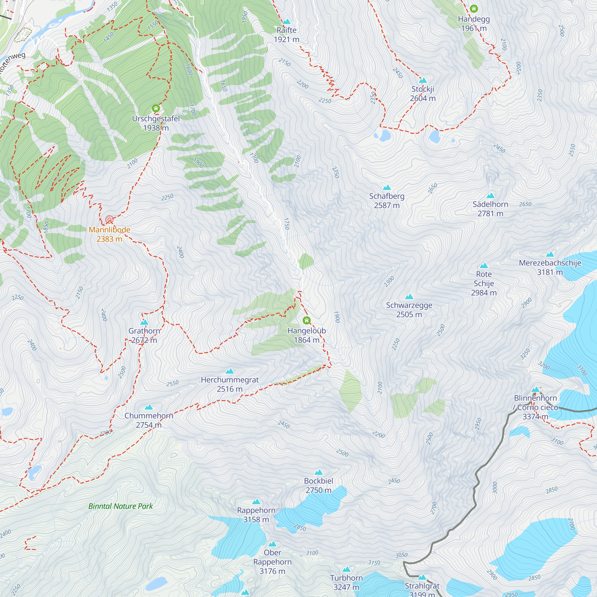 Chäller map