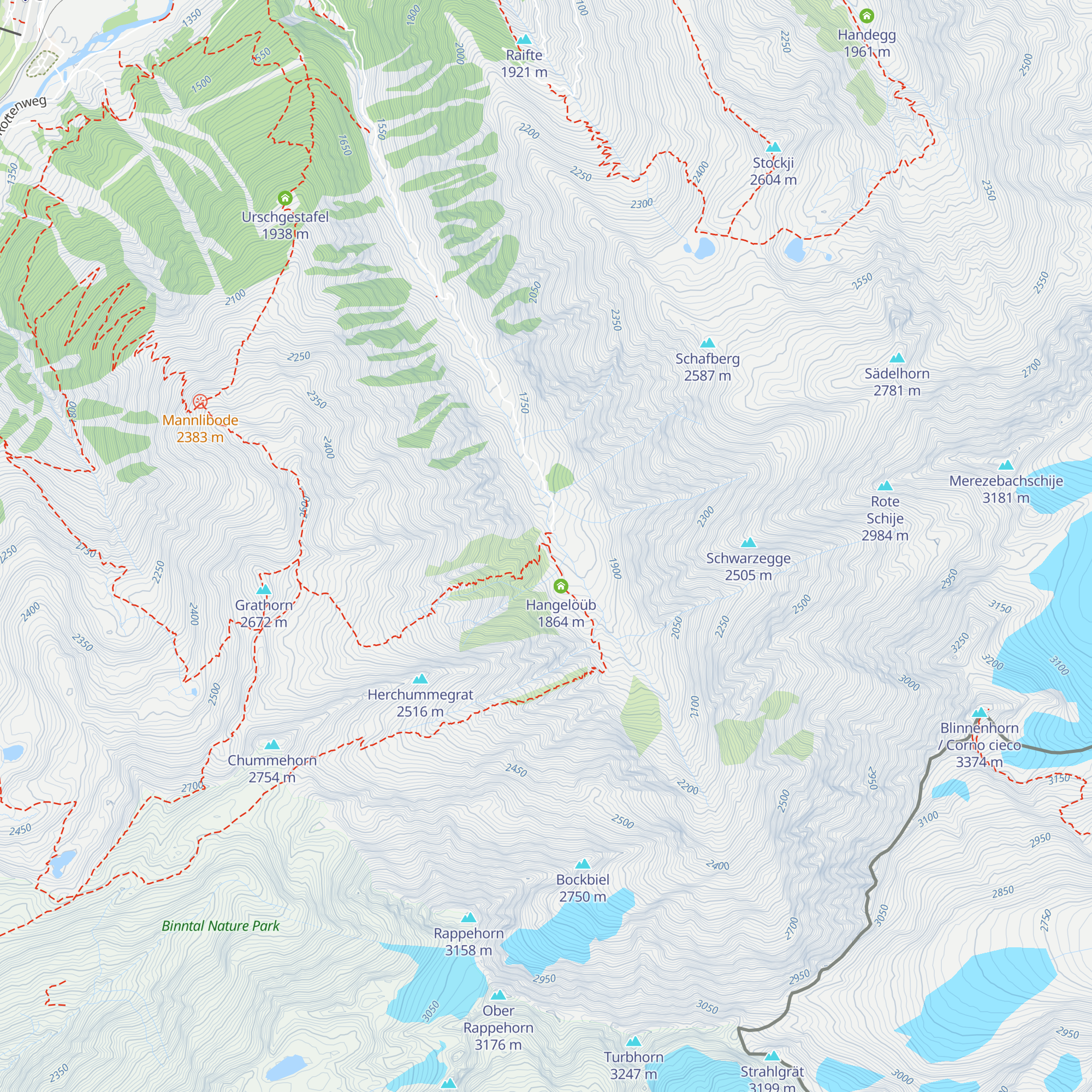 Chäller map