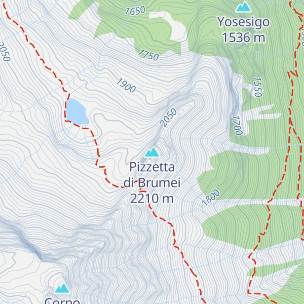 Map of Pizzetta di Brumei