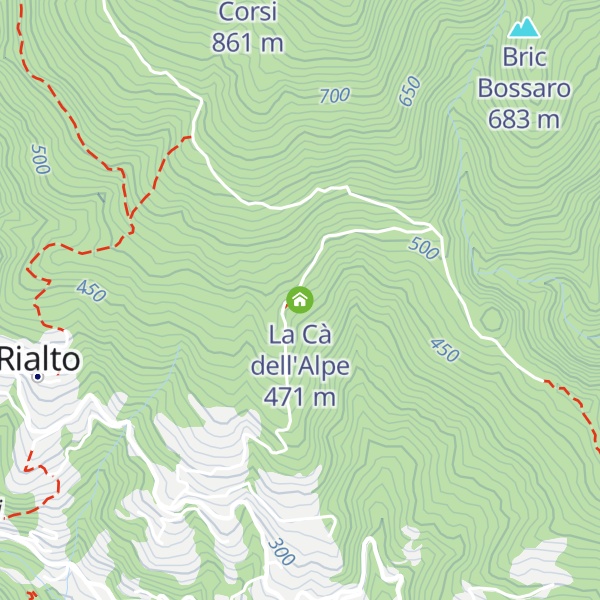 Map of La Cà dell'Alpe