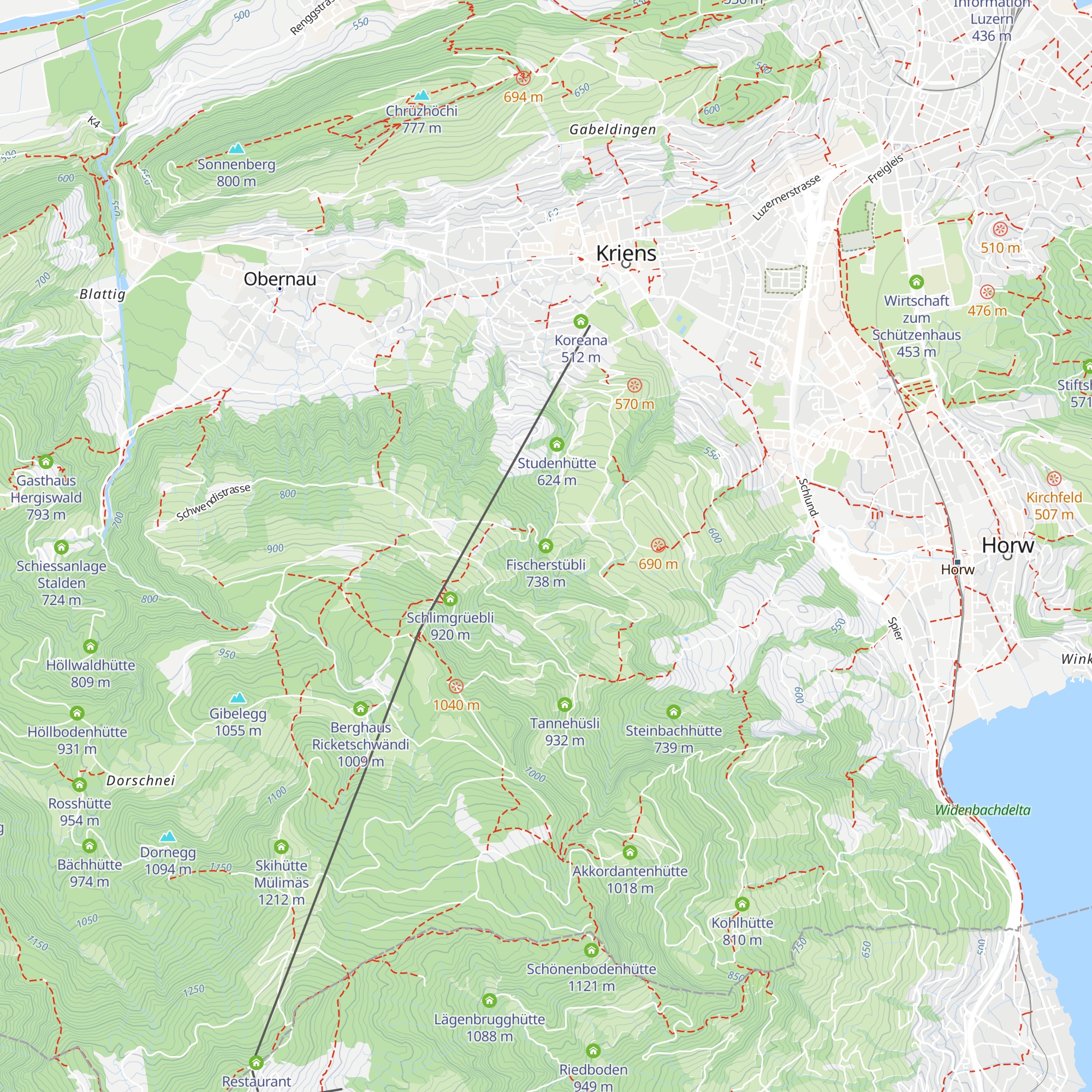 Fischerstübli map