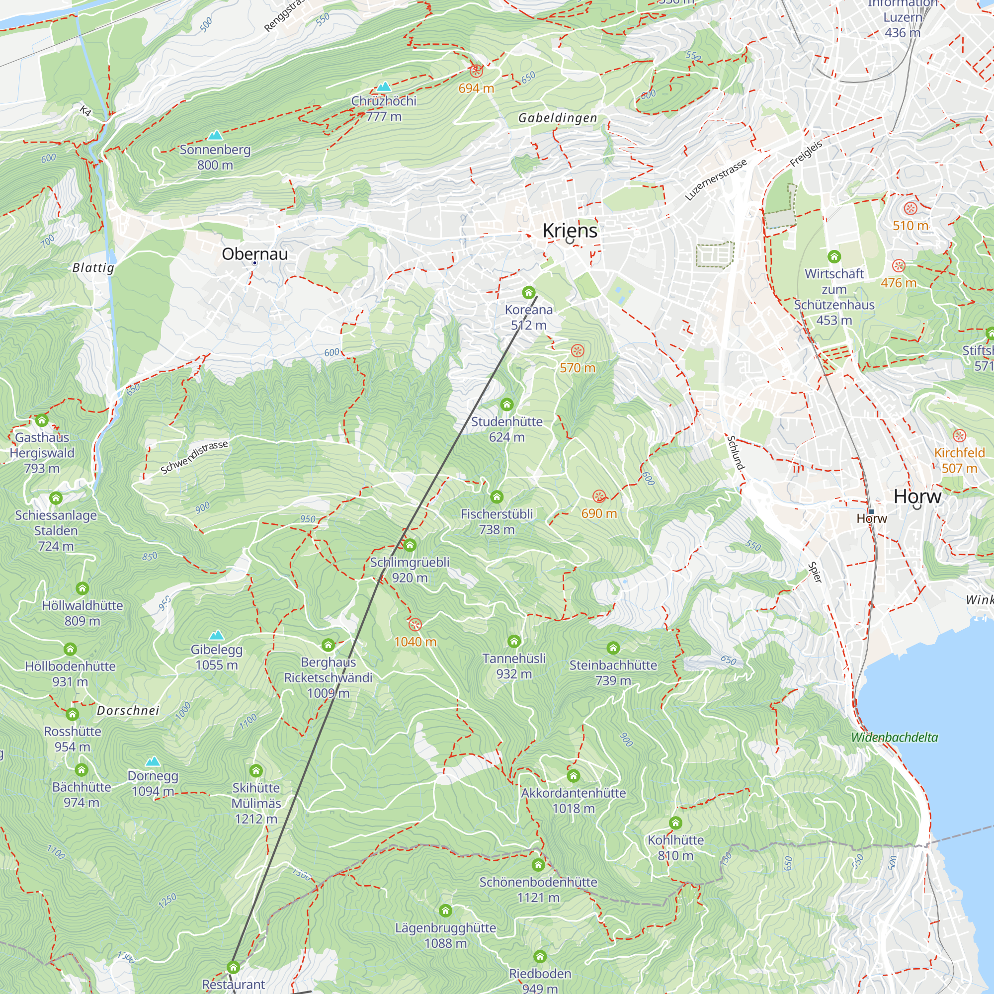 Fischerstübli map