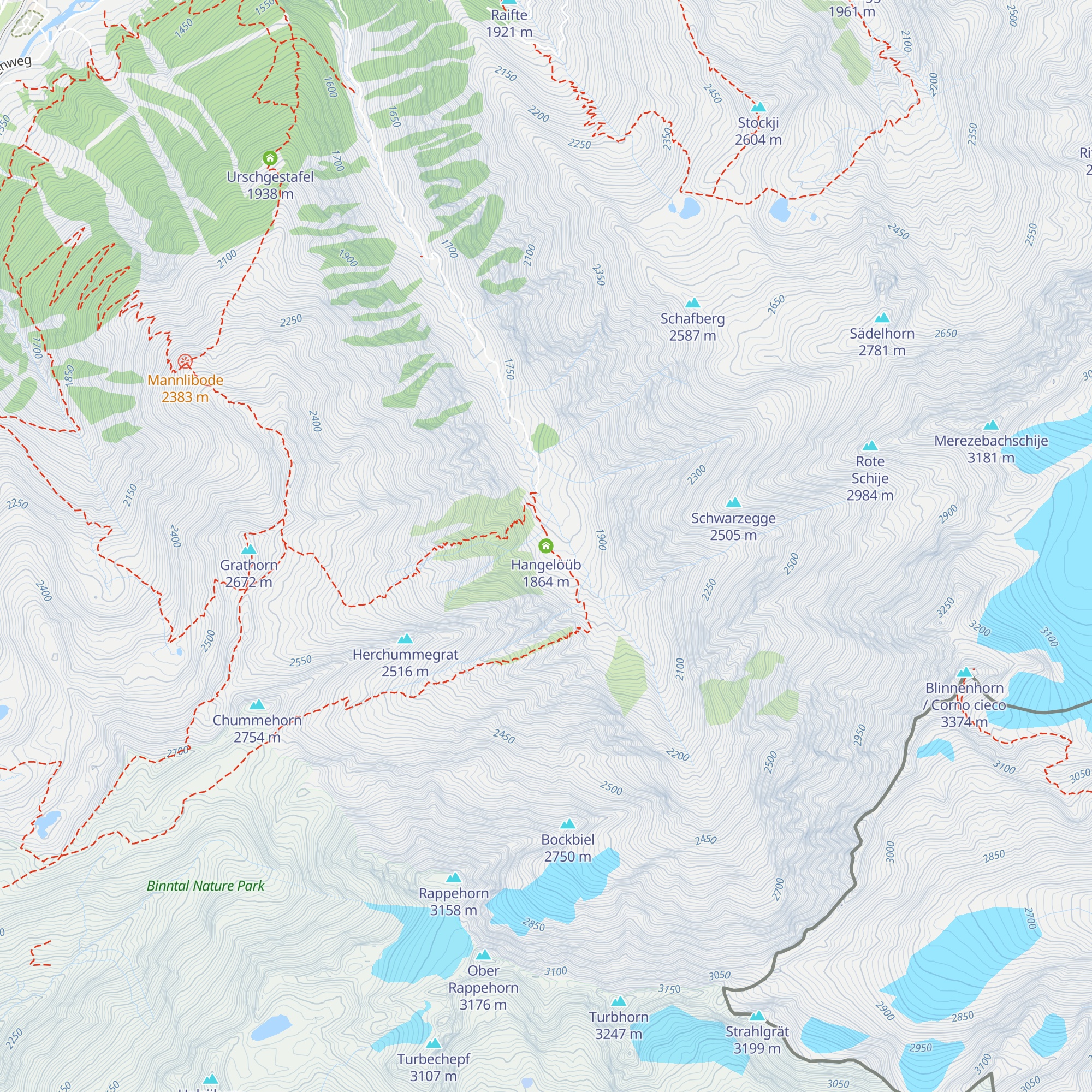 Hangelöüb map