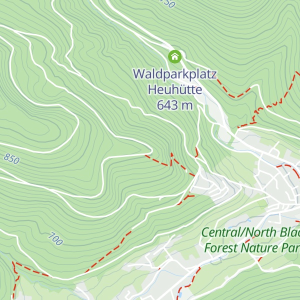 Map of Wolkenhütte