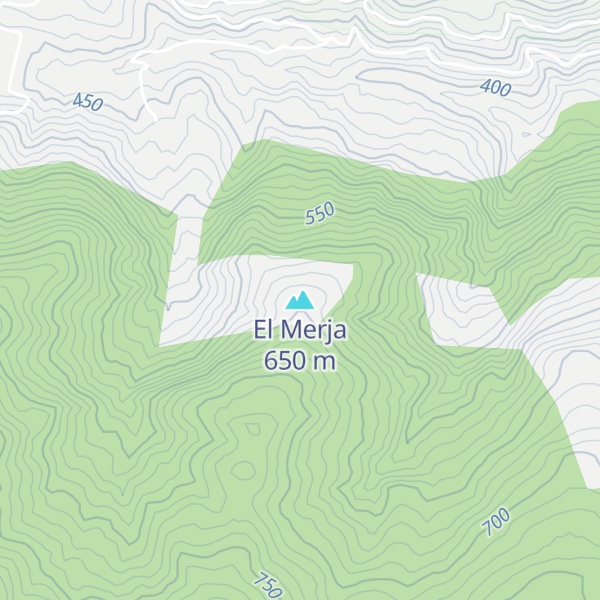 Map of El Merja