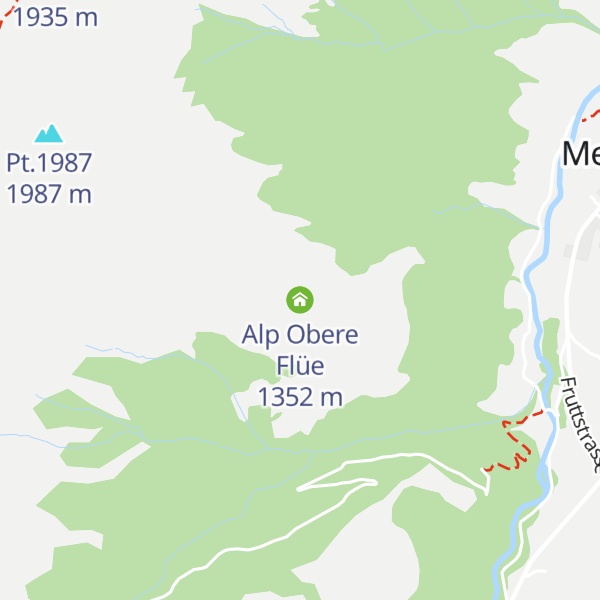 Map of Alp Obere Flüe