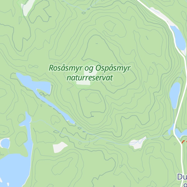 Map of Kalsåsen