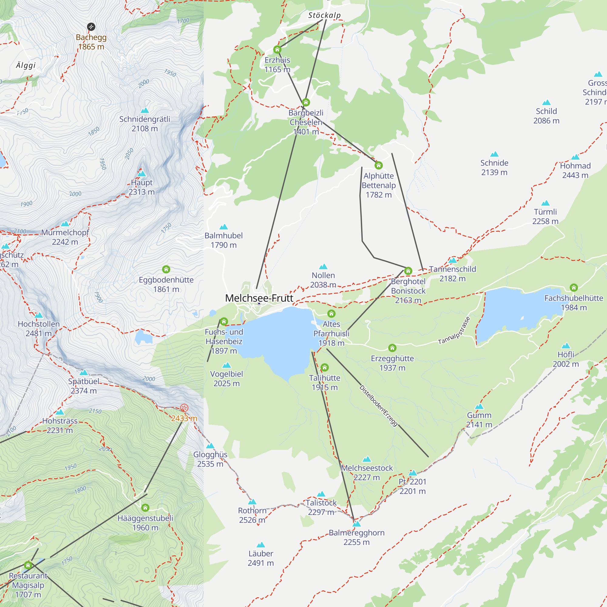 I dr Wildi map