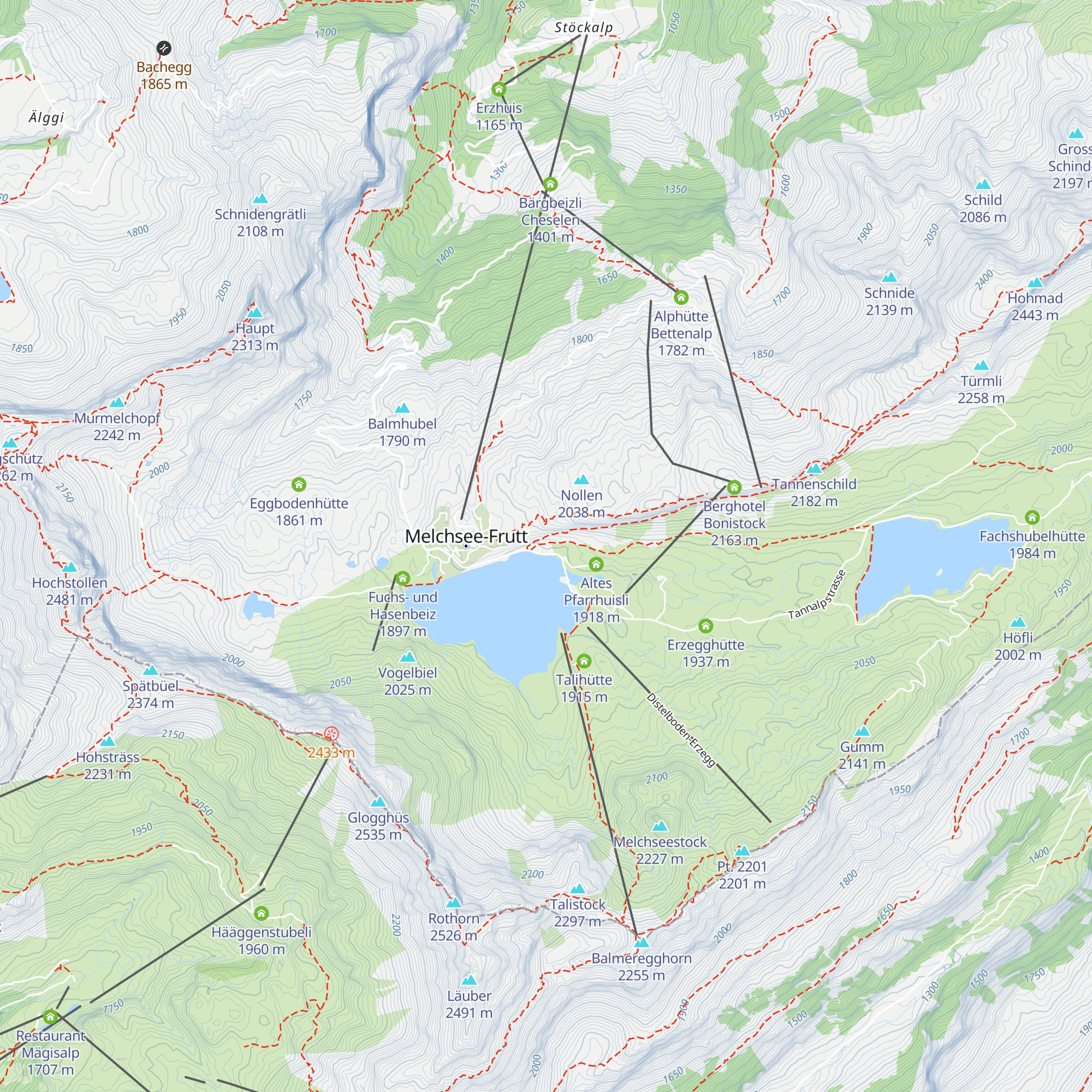 I dr Wildi map
