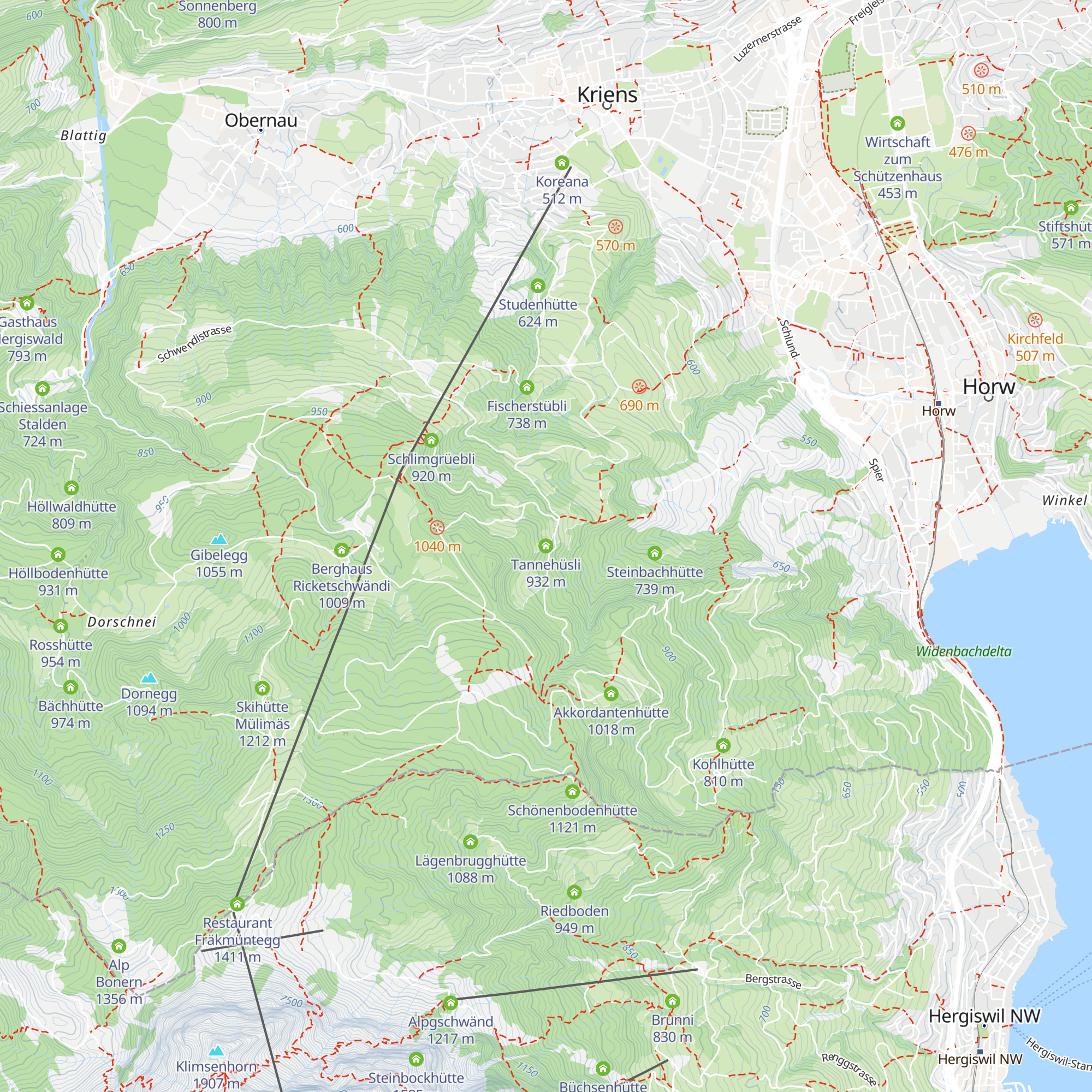 Tannehüsli map
