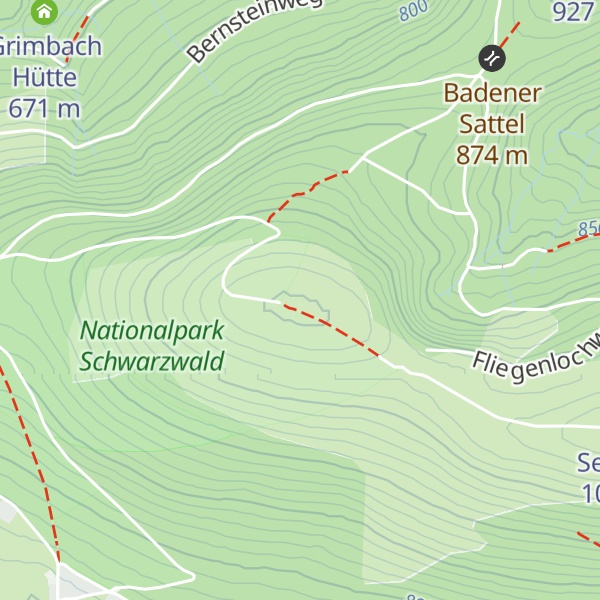 Map of Badener Höhe