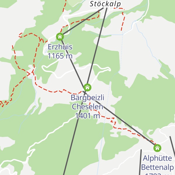 Map of Bärgbeizli Cheselen